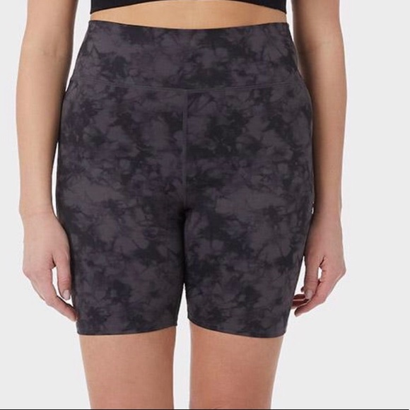 Ultra-Stretch Bike Short in Stone Tie Dye - Picture 2 of 4